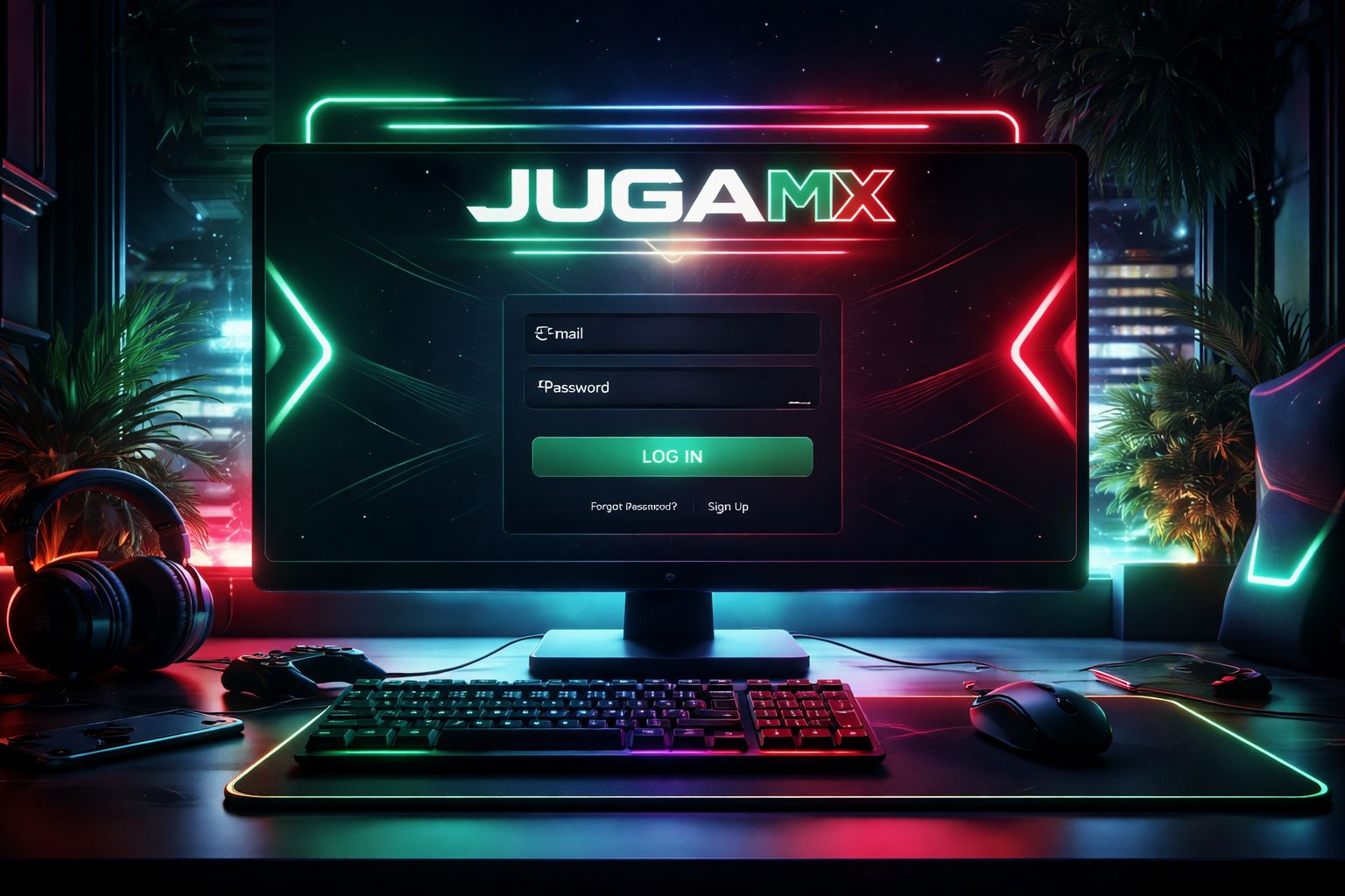 Acceso seguro de inicio de sesión JUGA MX para usuarios en México
